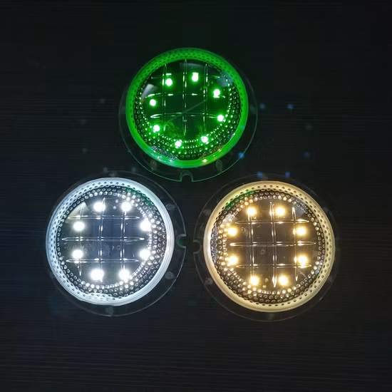 Fenced Yard Patio Pathway Outdoor Deck Lights Step Lights Waterproof LED Solar Lights