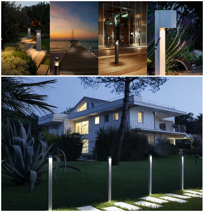 Project Using IP65 LED Garden Bollard Light