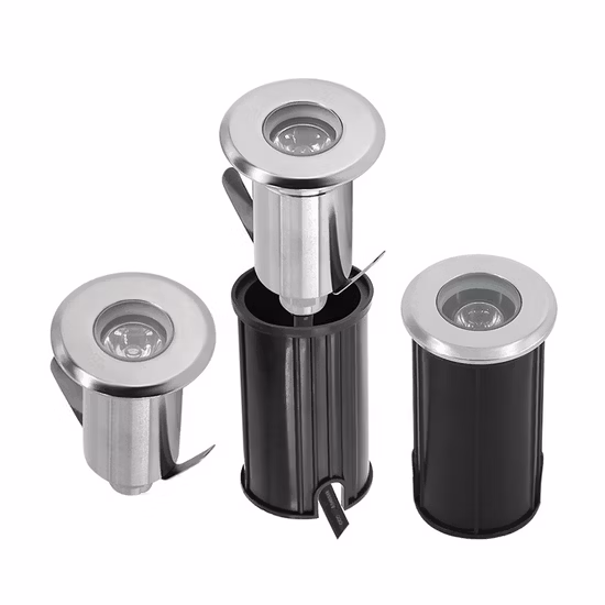 1W/3W wasserdichte Mini-LED-Untergrundstrahler für Bodendecks