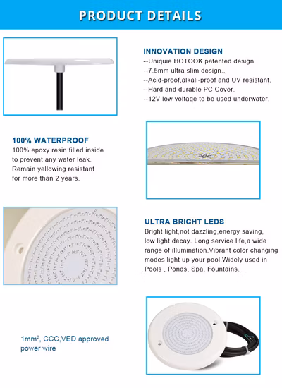 Professioneller Hersteller 12V 24V IP68 Inground Underground Fountain Pond Unterwasser-Schwimmbadleuchte LED