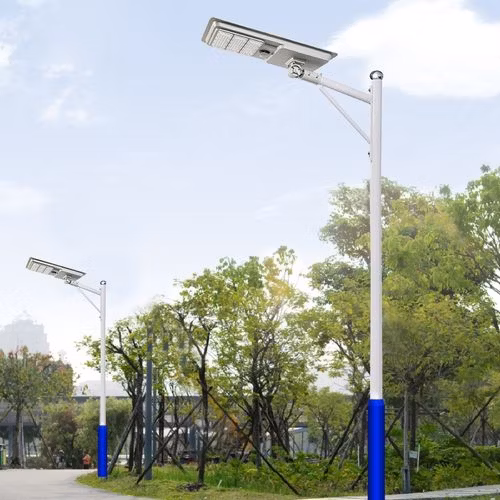Wasserdichtes Komplettset zum Preis von 60 W Solar-LED-Straßenlaterne für die Außenbeleuchtung